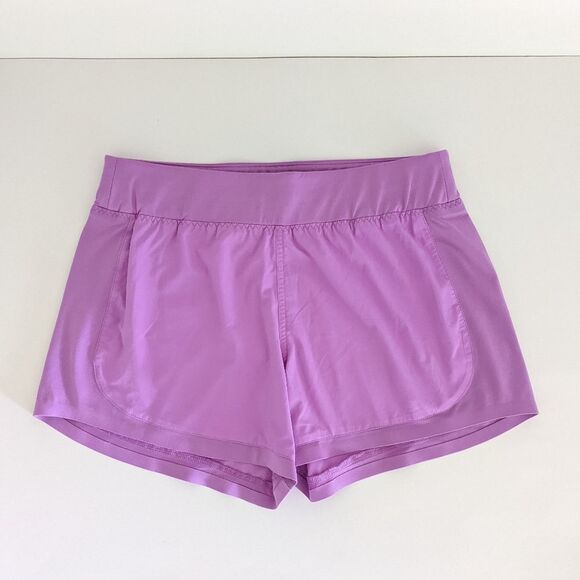 Athleta Go The Distance Thistle Purple Shorts Women's Small - Picture 3 of 12
